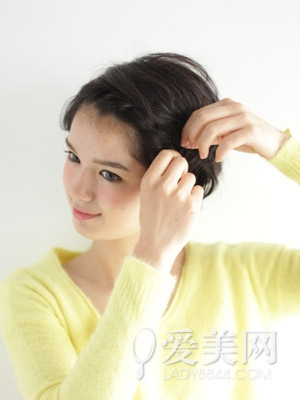 舒米diy#短发mm刘海编发 巧妙度过蓄发尴尬期