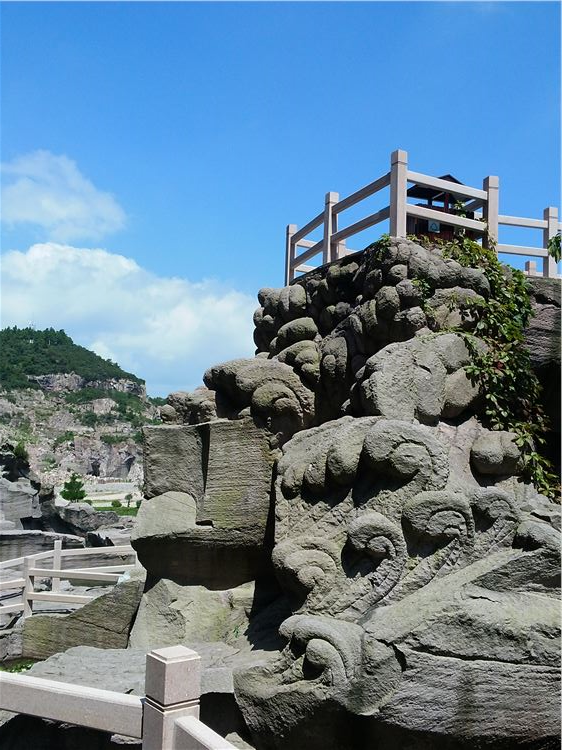 带宝贝慢慢游三门县蛇蟠岛