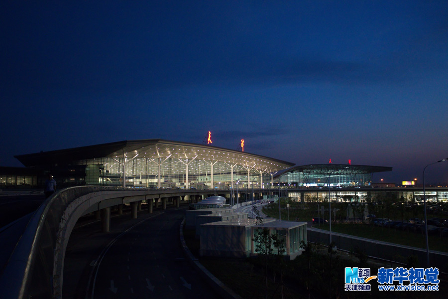 天津滨海国际机场二期T2航站楼即将投入使用