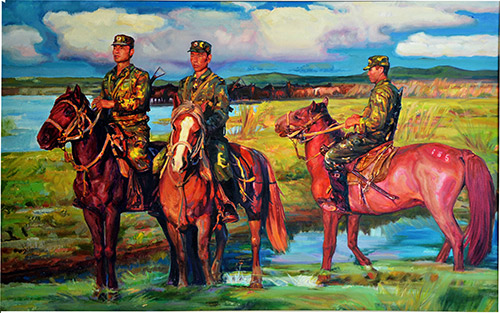 油画人物肖像画的构图技巧解析