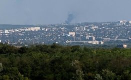 乌克兰苏25战机空袭卢甘斯克西部