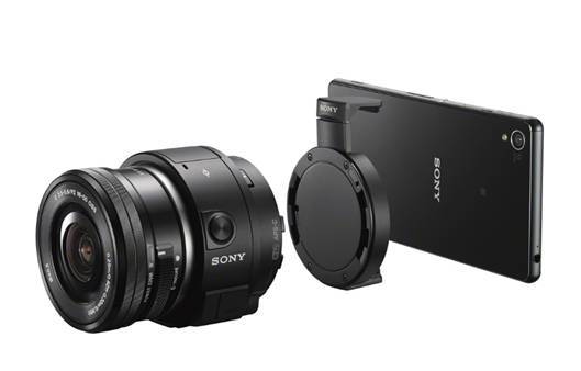 便可配合手机屏幕进行操控及拍摄(qx100,qx30,qx10也随机附赠卡口夹)