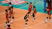 图文：[亚洲杯]女排3-0韩国夺冠 开心庆祝