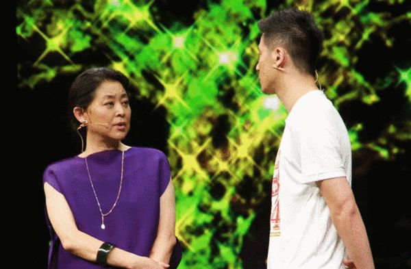 等着我 倪萍主持节目 吐槽李永波送球拍