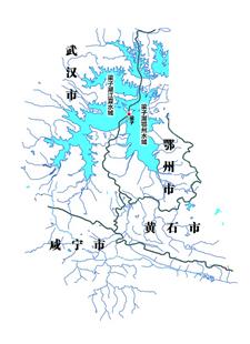 湖北日报讯 图为:梁子湖流域水系图