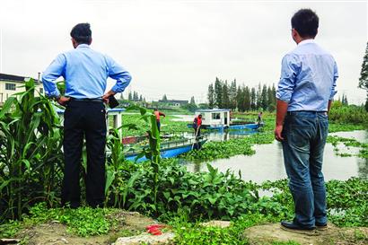 小宇父母曾猜测小宇可能落水,但之后否定了这一猜测。 /晨报记者 肖允