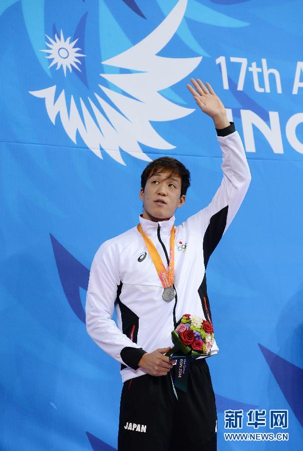2014仁川亚运会男子100米蛙泳:日本选手小关
