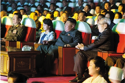 9月3日,金正恩与妻子李雪主一同观看牡丹峰乐团新作音乐会,此后金正恩再未公开露面。