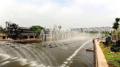 活力水城之国家城市湿地公园、国家4A级旅游景区—观音塘湿地公园。