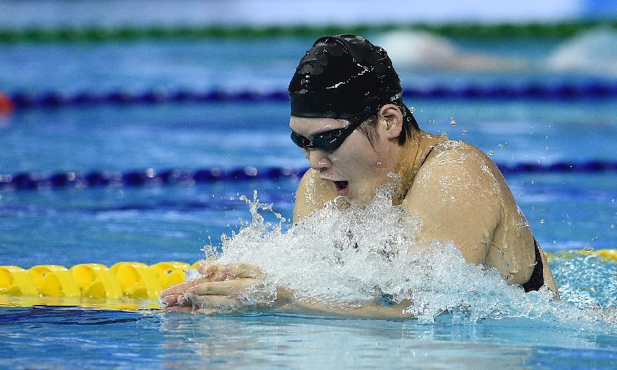 (亚运会)(3)游泳――女子200米混合泳:叶诗文夺