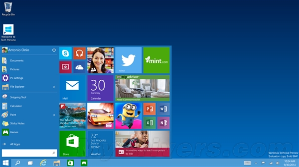 Windows 10海量图赏:Windows 7“增强版”来了