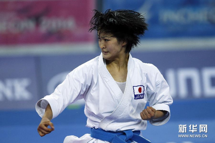 【仁川亚运会】空手道女子个人决赛:日本选手夺冠(组图)