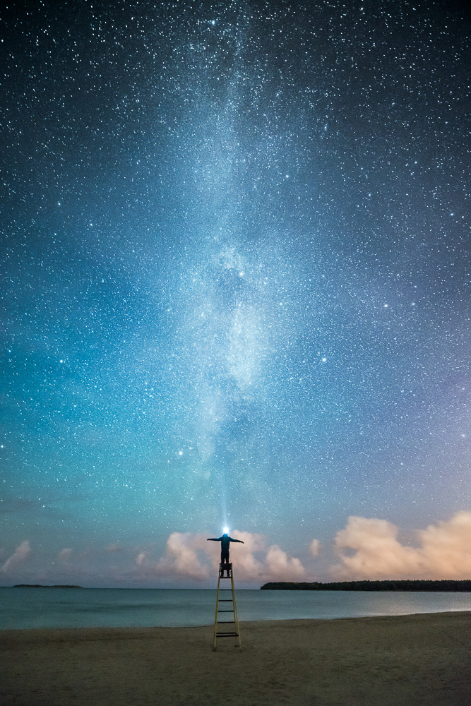 摄影师运用多重曝光技术记录星空下的芬兰(高清组图)