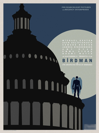《鸟人》“城市版”海报