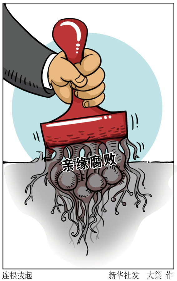 漫画:连根拔起(图)