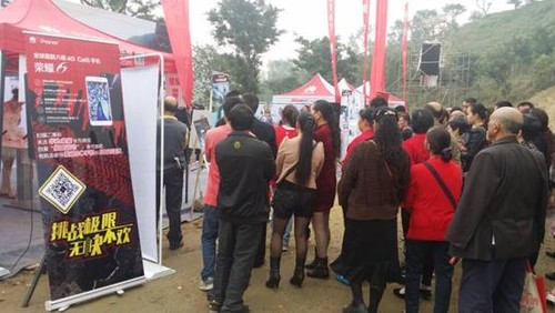 荣耀手环大玩跨界,FISE国际极限运动会