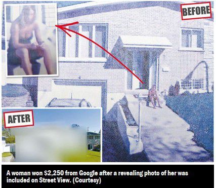 谷歌街景让胸部曝光，加拿大女获判小额赔偿。