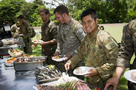 中澳美首次陆军联训结束 野外生存能力提升