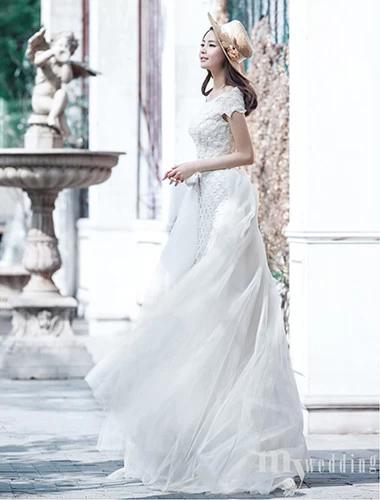 韩式风格婚纱摄影_韩式风格的婚纱照片