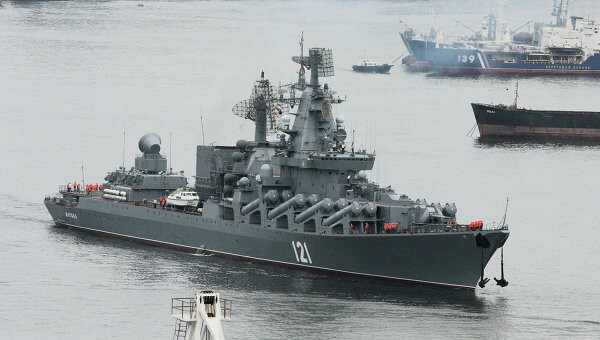 “莫斯科号”巡洋舰（资料图）