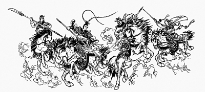 三英战吕布
