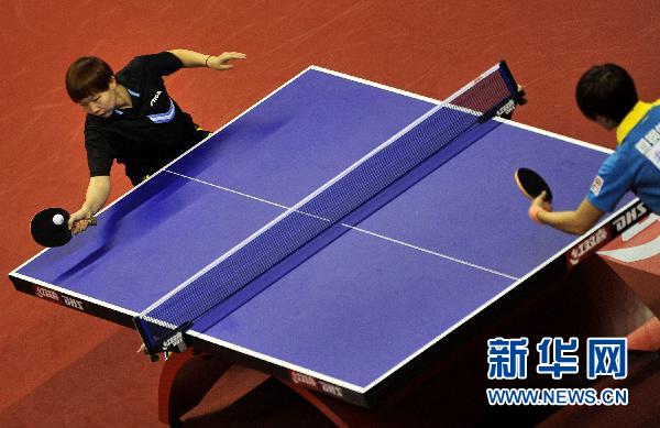 全国乒乓球锦标赛:朱雨玲获女单冠军(组图)