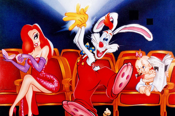 Jessica rabbit,uma thurman jessica.rabbit的红色礼服