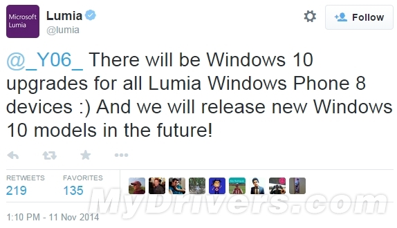 微软业界良心！Lumia WP8机型都能升Win 10