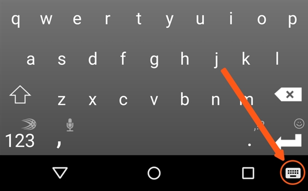 安卓5.0小技巧：轻松换键盘