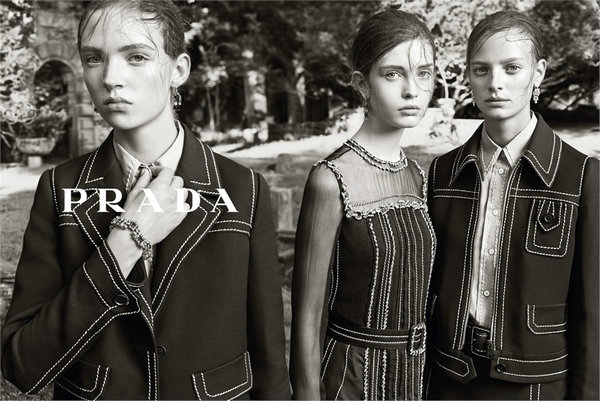 prada 2015早春系列广告大片