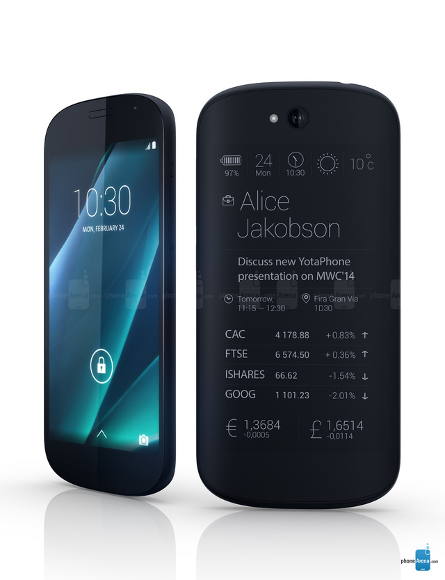 国礼手机YotaPhone2下月3号英国发布