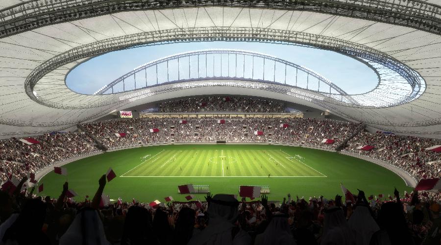 (体育)(2)足球--2022卡塔尔世界杯场馆效果图亮相-中国学网-中国综合信息门户网站