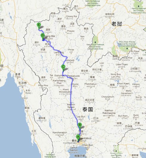 『泰北12日文化之旅(自驾)』:曼谷-大城-素可泰-清迈-pai