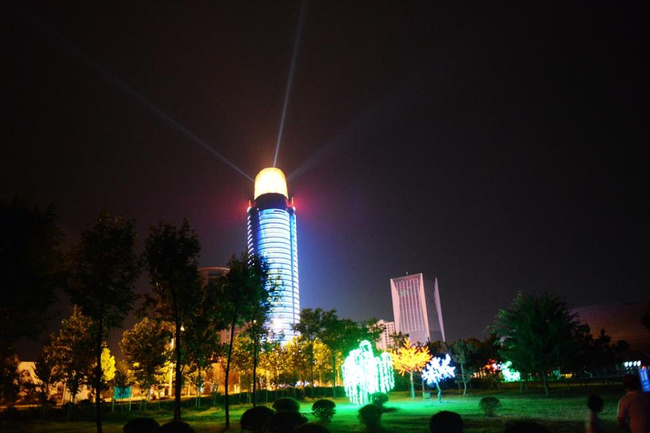自驾一万五千公里(7)-鹤壁夜景美如画