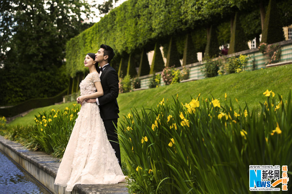 赵又廷高圆圆大婚 婚礼布置森林系(组图)