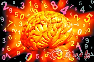“字形-颜色”联觉令人看到一个数字或者字母后能自动看到它带有某种颜色。(Getty Images供图)