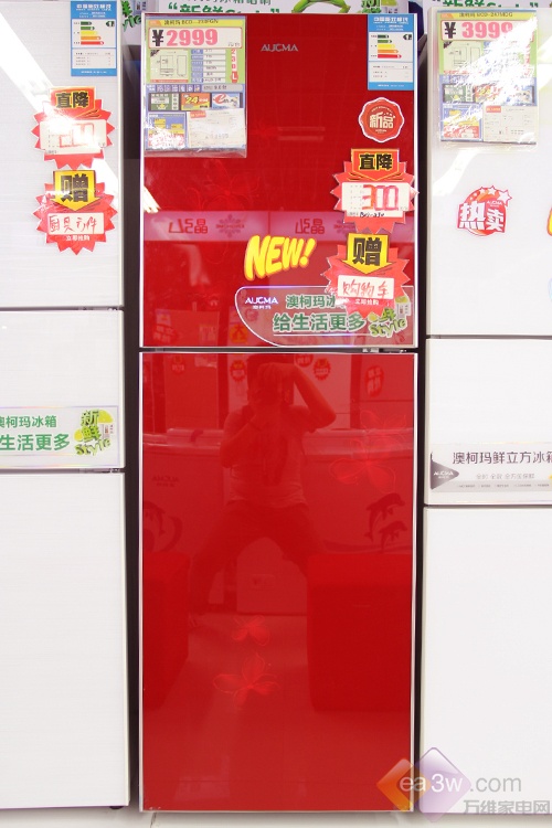 这款澳柯玛BCD-230FGN冰箱,采用了纯平玻璃面板,纤线窄边设计工艺,使得冰箱的储存容积更大。玻璃压花面板,古典风韵美观好看。