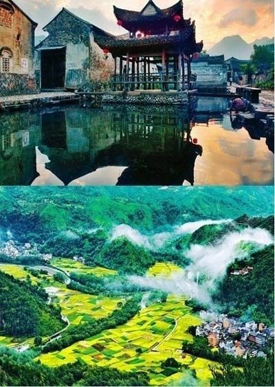 丽江元阳坝美瑶里 中国最美的15个古村落(组图)