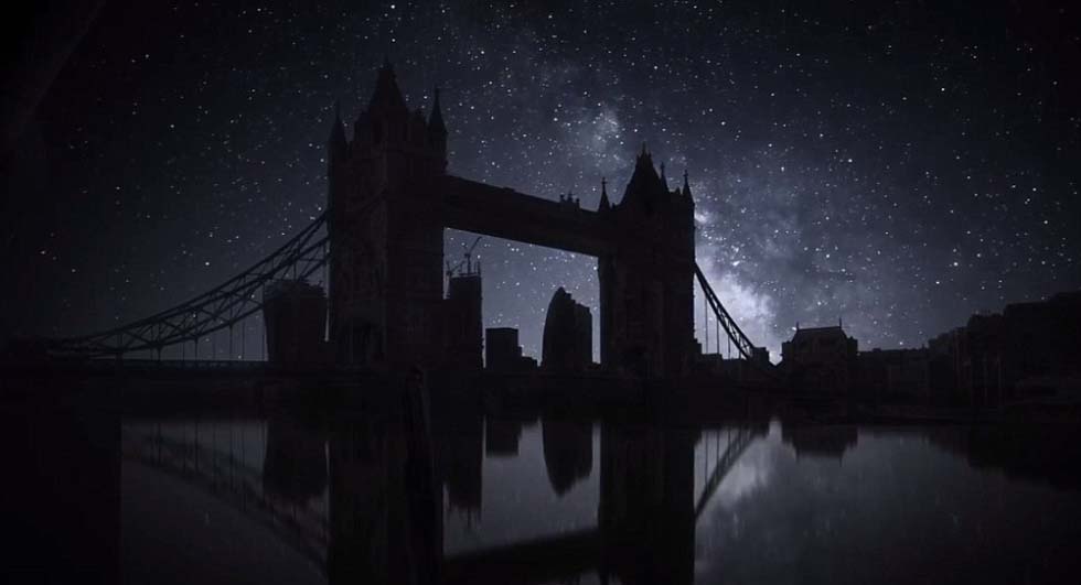摄影师展现停电后的伦敦:黑色夜幕繁星璀璨(高清组图)-搜狐滚动