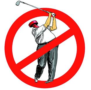 图文:禁止干部打高尔夫球