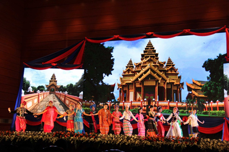 文化交融 心心贴近--中国-东盟文化交流年在缅