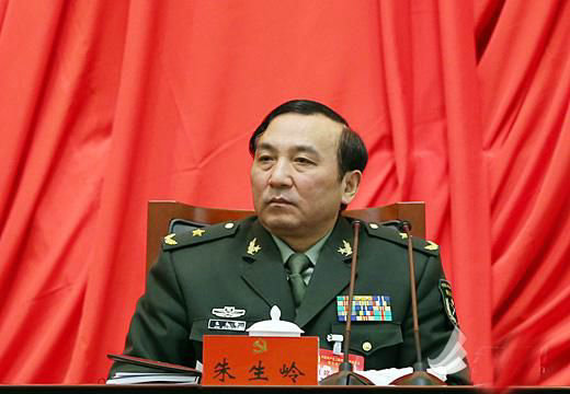 朱生岭任南京军区政治部主任 为上海戎装常委