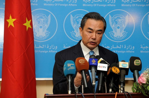 外交部长王毅：中国斡旋南苏丹问题非为一己私利