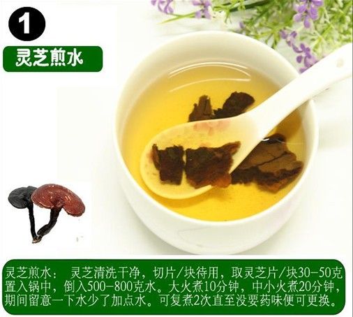 美食百科:灵芝常见食用方法