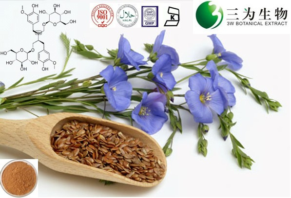 木酚素在亚麻籽中的含量大约是1-4%,含量远高于已知的其他植物,一般