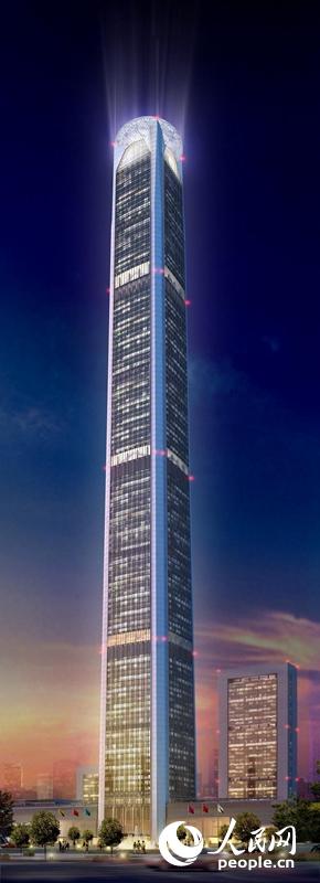 北方高楼天津117大厦突破500米 成为世界第8座超500米的摩天大楼