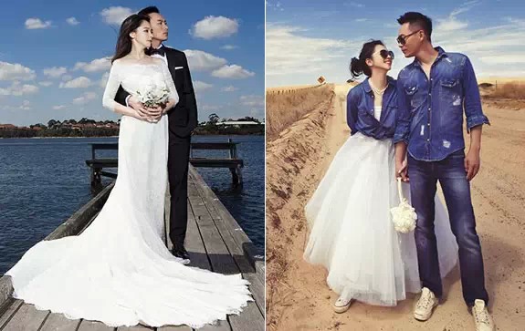 婚纱照摄影师_未婚妻和摄影师婚纱照