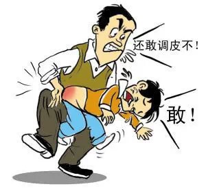 在中国,父母打孩子,是一个不争的事实.