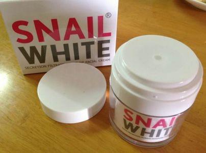 旅游泰国必败品牌:snail white蜗牛霜