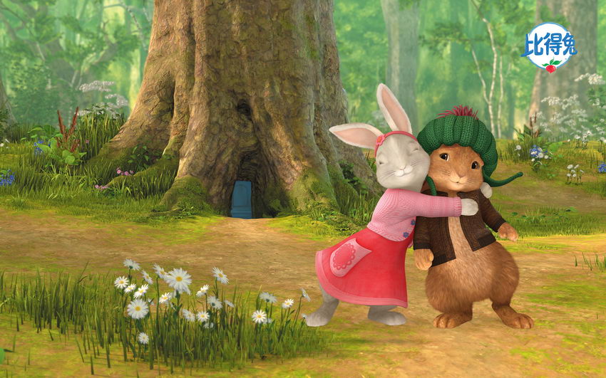 萌兔来袭 《比得兔》动画推出12款精美壁纸